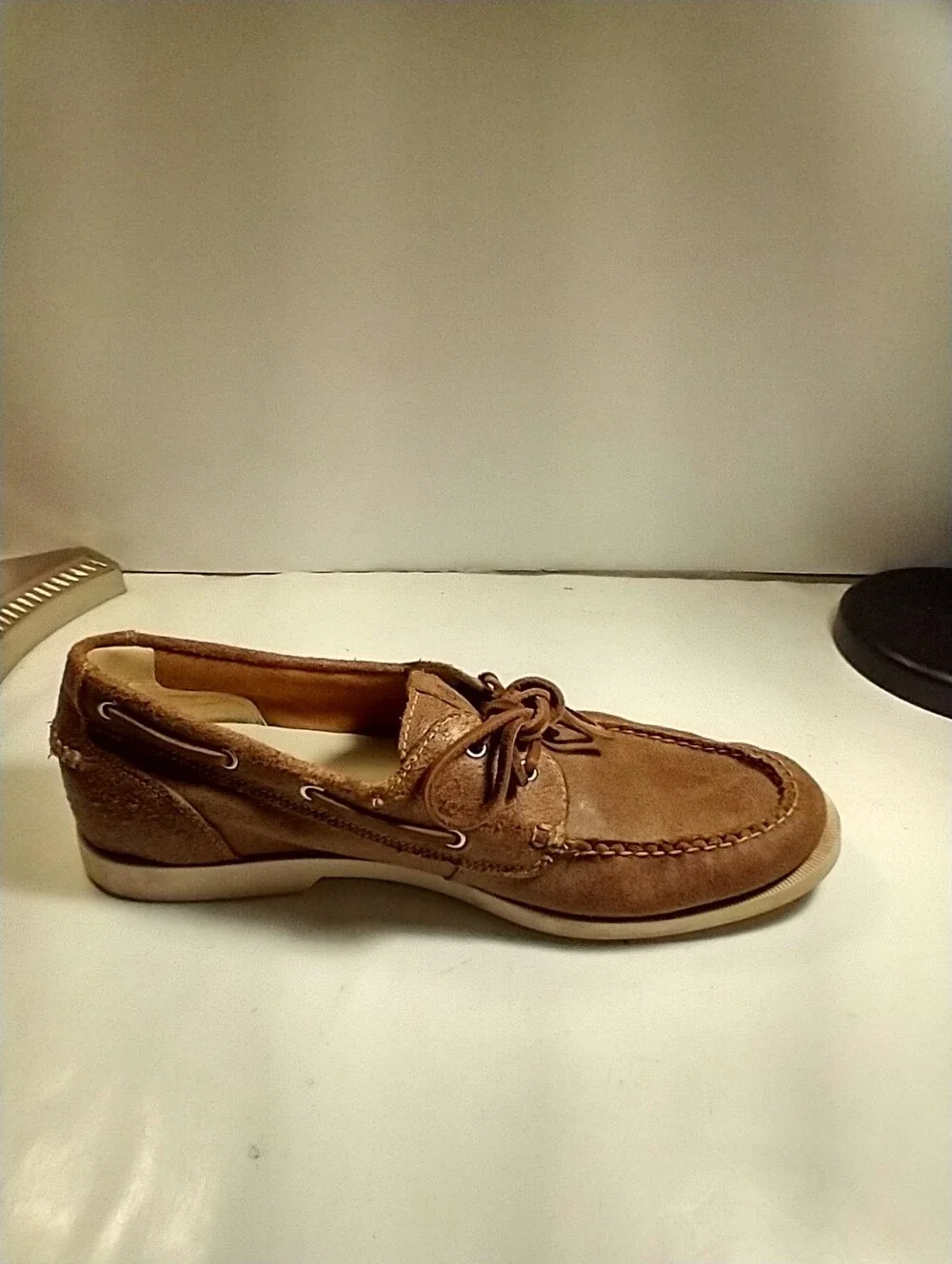Cole Haan Yacht Club Collection Brown Leather Boat Shoes Men's sz 11.5M.